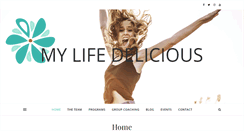 Desktop Screenshot of mylifedelicious.com